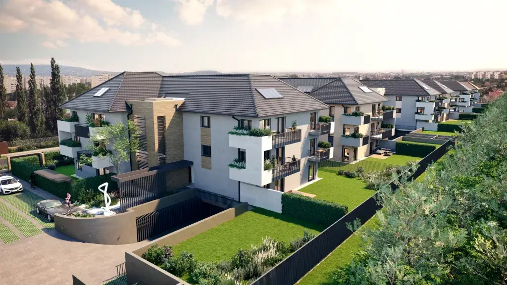 Palota Liget: Eco-friendly residential project in Budapest